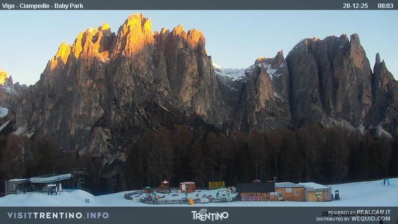 Archiv Foto Webcam Kinderpark Ciampedie