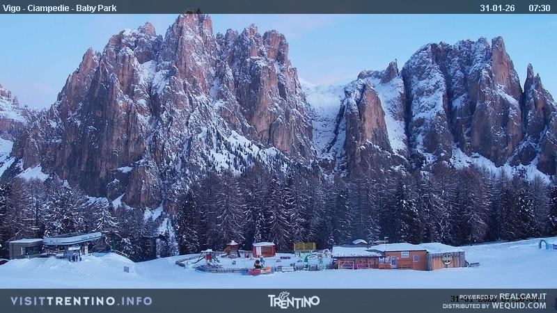 Archiv Foto Webcam Kinderpark Ciampedie