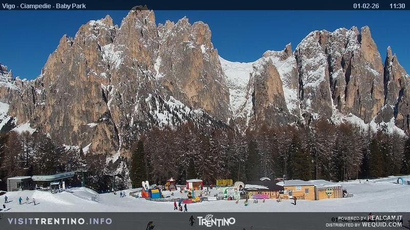Archiv Foto Webcam Kinderpark Ciampedie