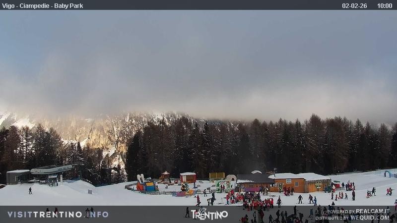 Archiv Foto Webcam Kinderpark Ciampedie