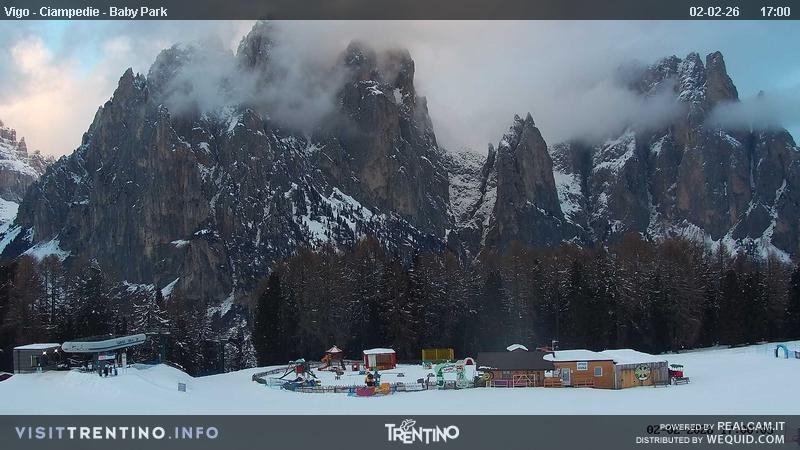 Archiv Foto Webcam Kinderpark Ciampedie