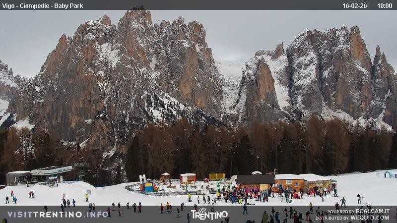 Archiv Foto Webcam Kinderpark Ciampedie