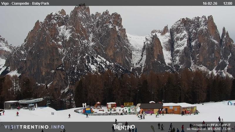 Archiv Foto Webcam Kinderpark Ciampedie