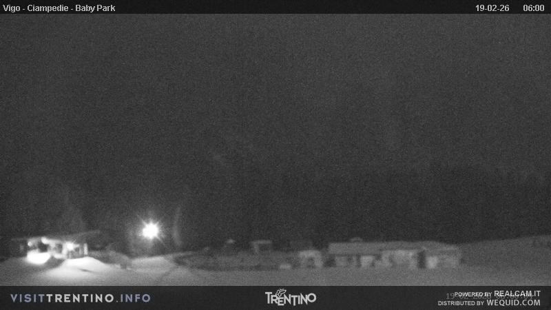 Archived image Webcam Kids Park - Val di Fassa