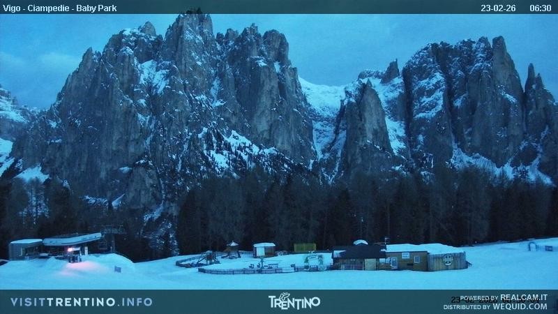 Archiv Foto Webcam Kinderpark Ciampedie