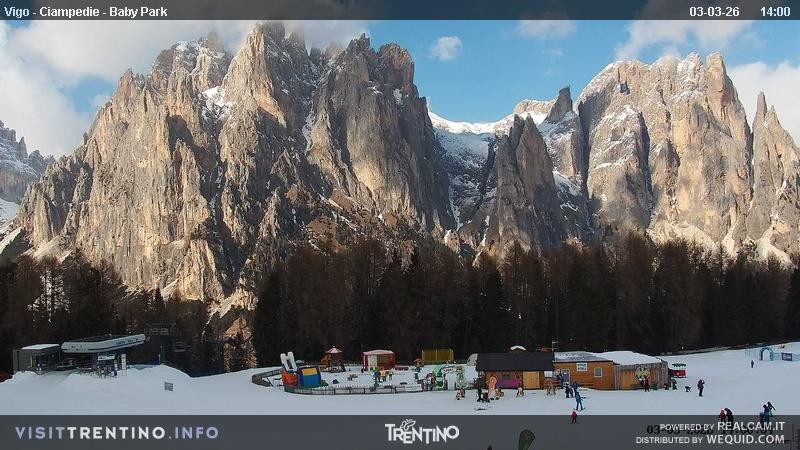 Archiv Foto Webcam Kinderpark Ciampedie
