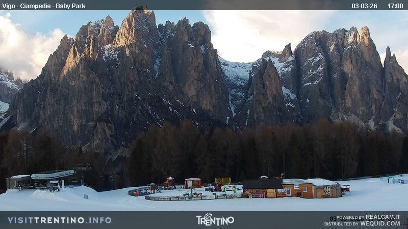 Archiv Foto Webcam Kinderpark Ciampedie