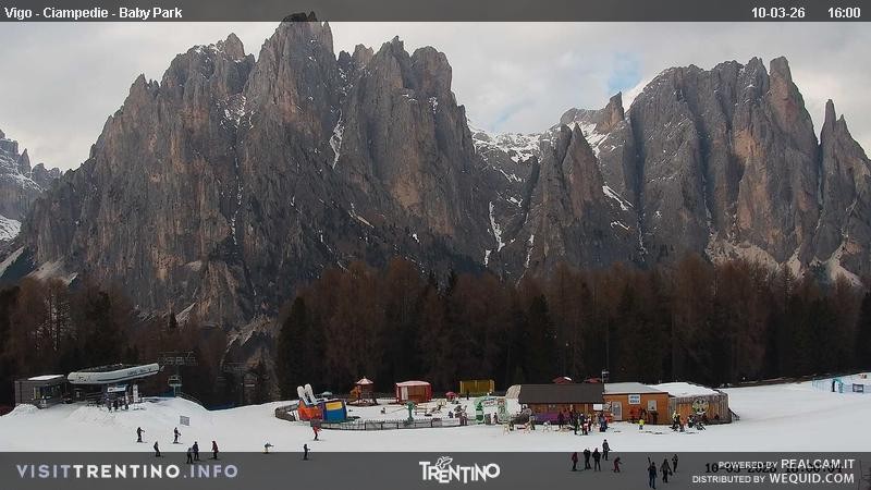 Archiv Foto Webcam Kinderpark Ciampedie