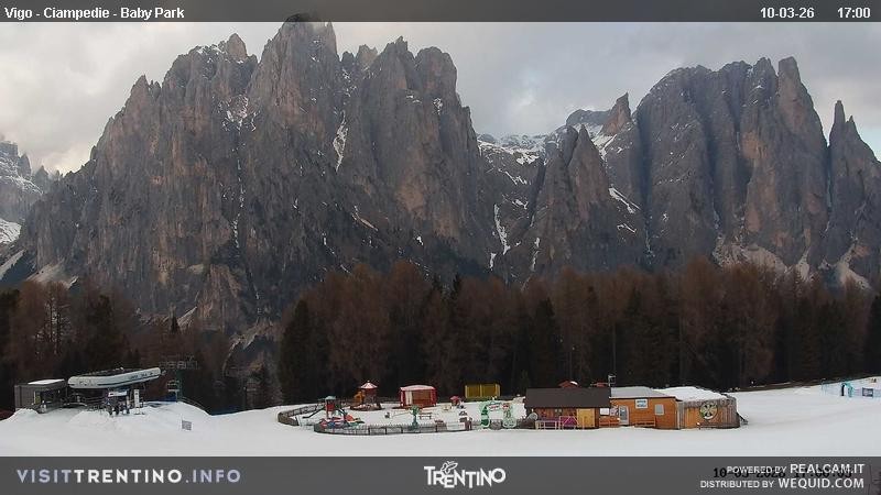 Archiv Foto Webcam Kinderpark Ciampedie