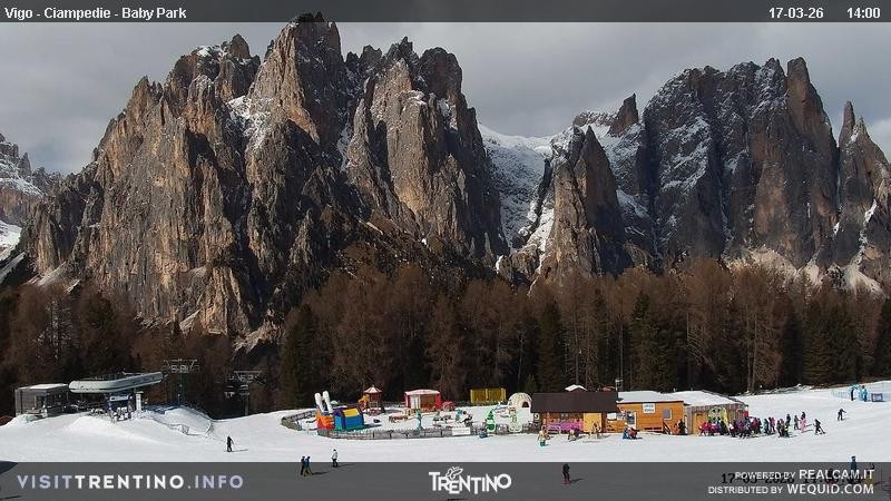 Archiv Foto Webcam Kinderpark Ciampedie