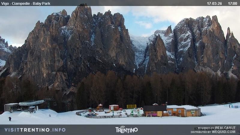 Archiv Foto Webcam Kinderpark Ciampedie