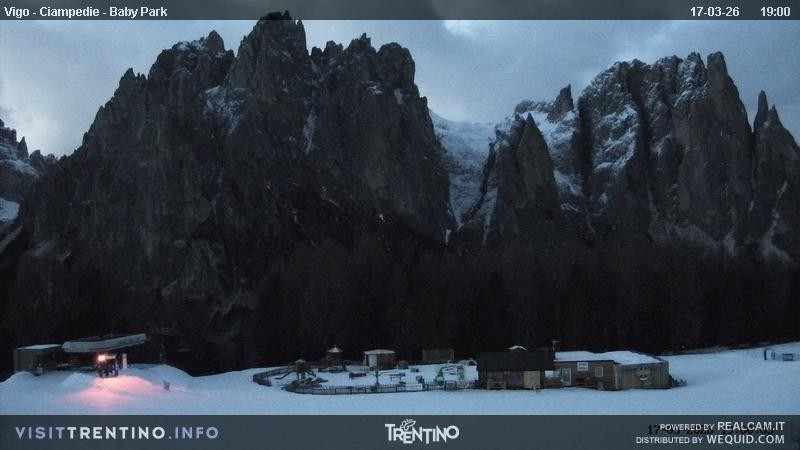 Archiv Foto Webcam Kinderpark Ciampedie