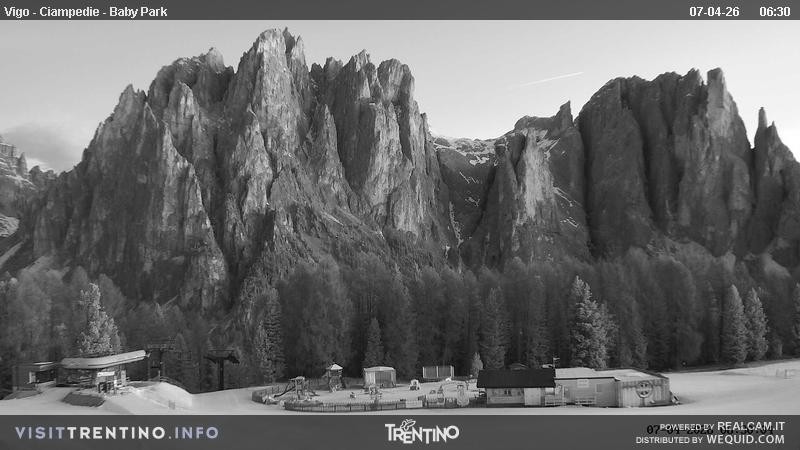 Archiv Foto Webcam Kinderpark Ciampedie
