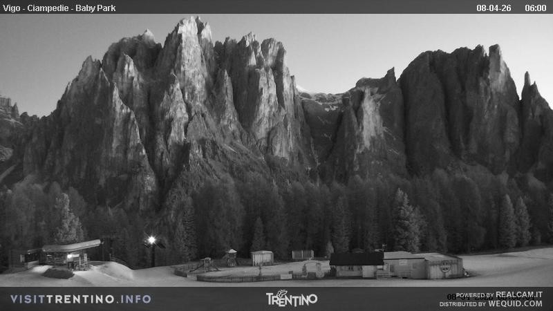 Archiv Foto Webcam Kinderpark Ciampedie