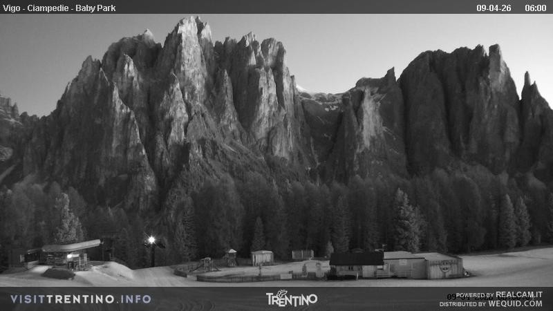 Archiv Foto Webcam Kinderpark Ciampedie
