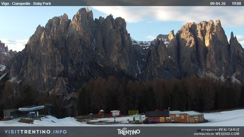 Archiv Foto Webcam Kinderpark Ciampedie