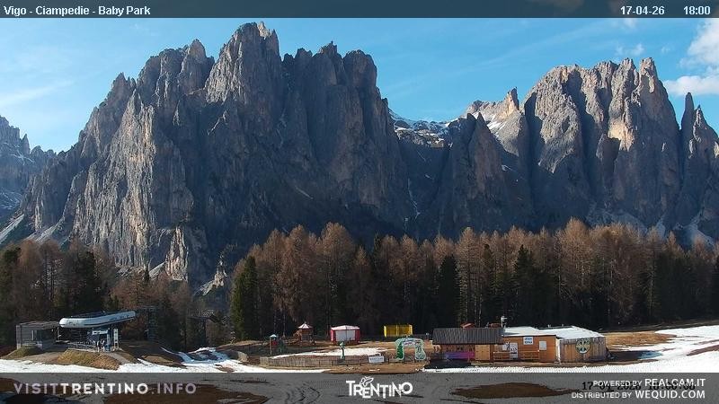 Archiv Foto Webcam Kinderpark Ciampedie