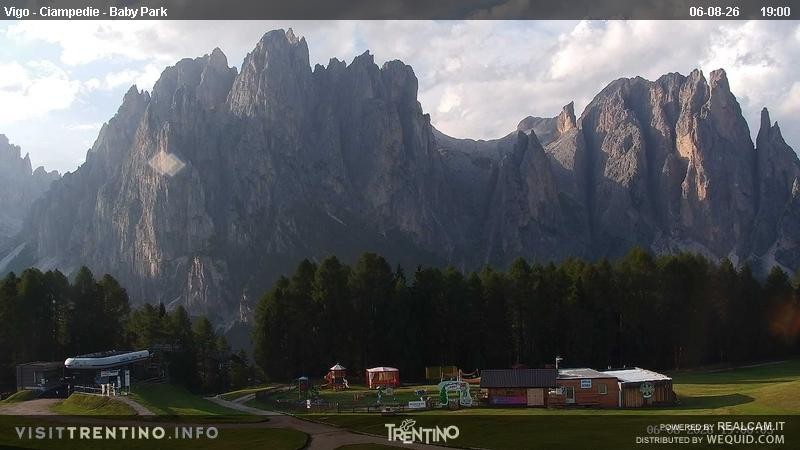 Archiv Foto Webcam Kinderpark Ciampedie