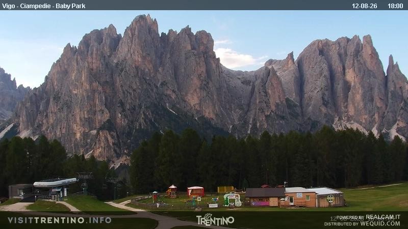 Archiv Foto Webcam Kinderpark Ciampedie