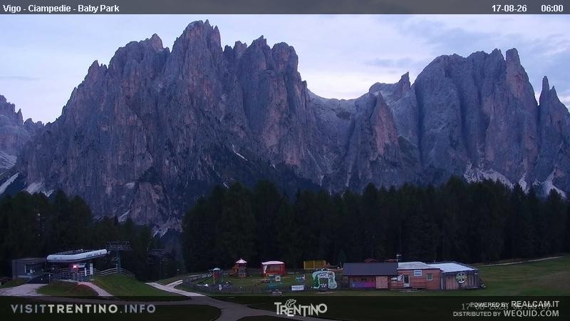 Archiv Foto Webcam Kinderpark Ciampedie