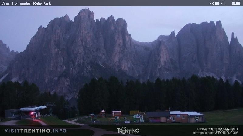 Archiv Foto Webcam Kinderpark Ciampedie