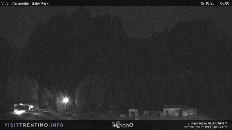 Archived image Webcam Kids Park - Val di Fassa