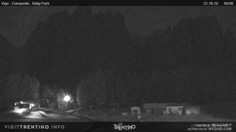 Archived image Webcam Kids Park - Val di Fassa