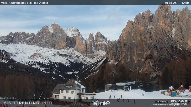 Archiv Foto Webcam Gardeccia-Mulde