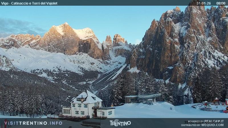 Archiv Foto Webcam Gardeccia-Mulde