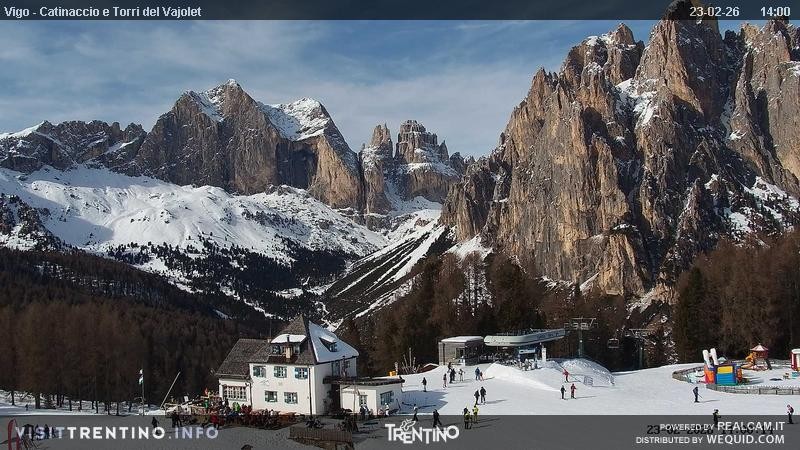 Archiv Foto Webcam Gardeccia-Mulde