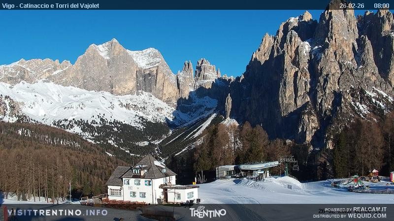 Archiv Foto Webcam Gardeccia-Mulde