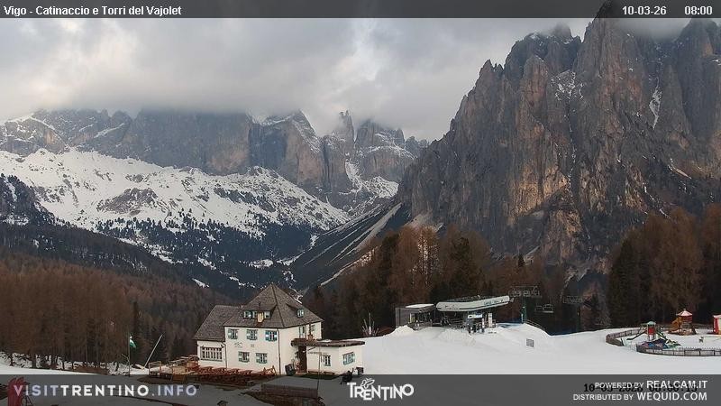 Archiv Foto Webcam Gardeccia-Mulde