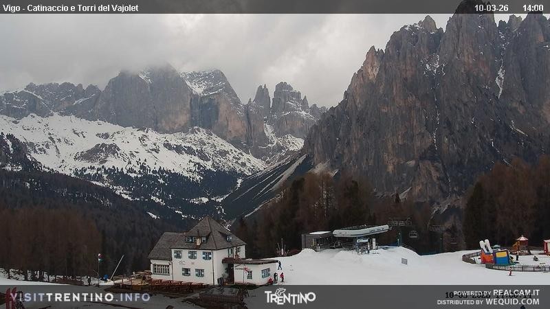 Archiv Foto Webcam Gardeccia-Mulde