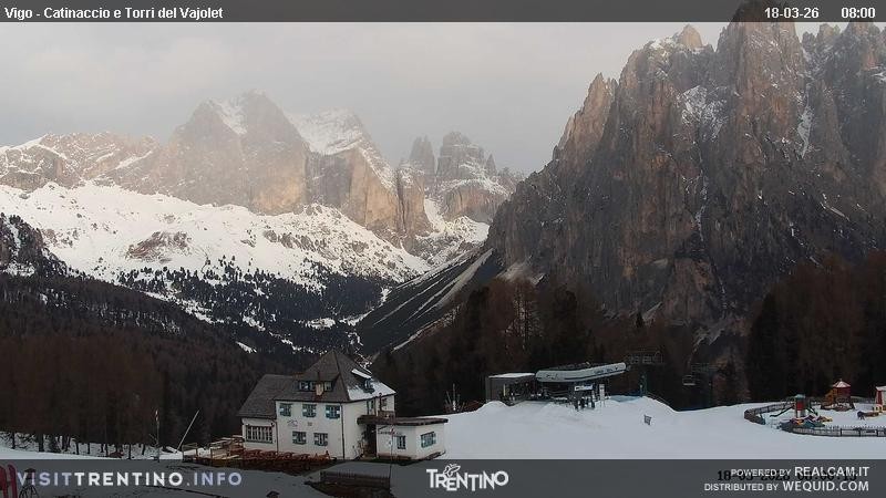 Archiv Foto Webcam Gardeccia-Mulde
