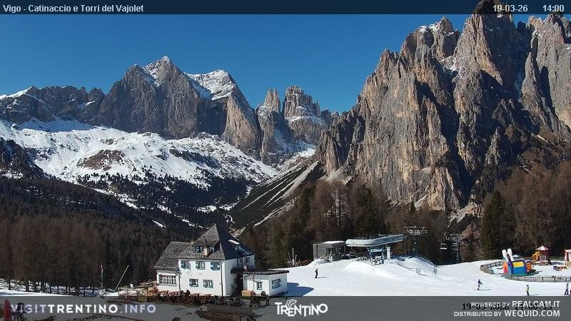 Archiv Foto Webcam Gardeccia-Mulde