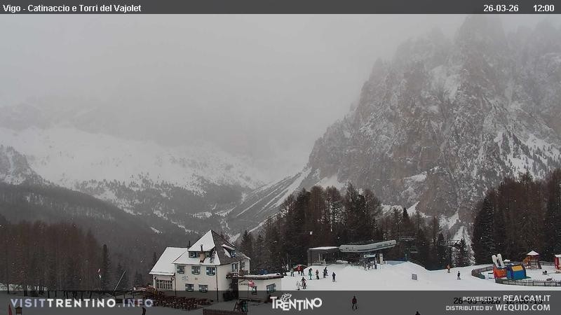 Archiv Foto Webcam Gardeccia-Mulde