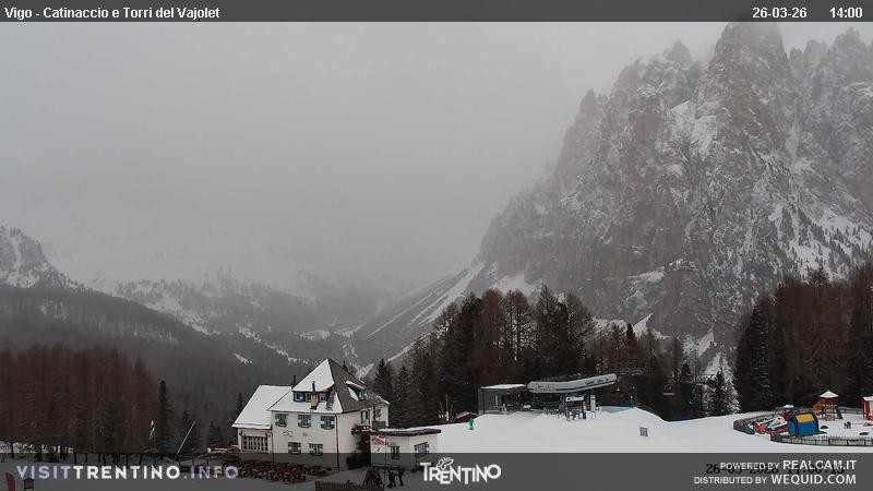Archiv Foto Webcam Gardeccia-Mulde