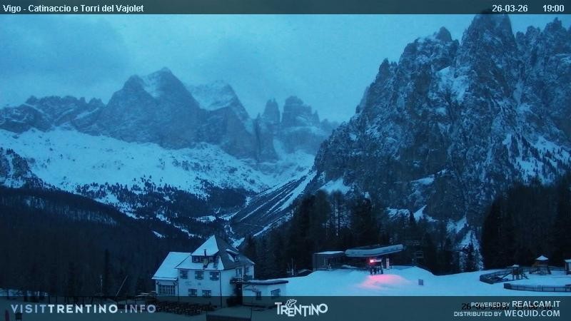 Archiv Foto Webcam Gardeccia-Mulde