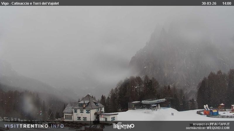 Archiv Foto Webcam Gardeccia-Mulde