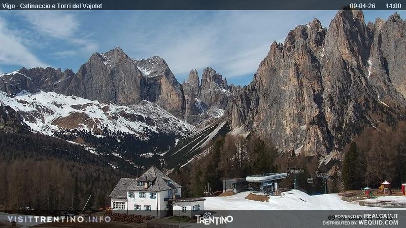 Archiv Foto Webcam Gardeccia-Mulde