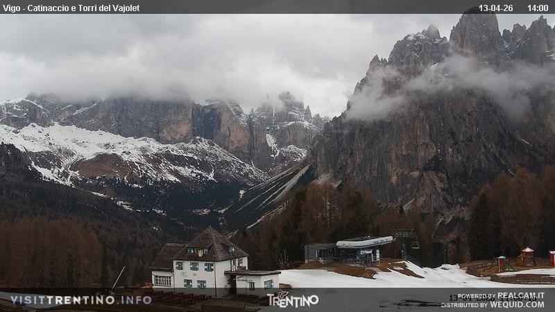 Archiv Foto Webcam Gardeccia-Mulde