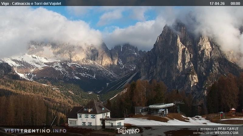 Archiv Foto Webcam Gardeccia-Mulde