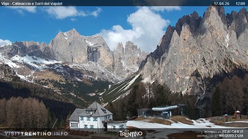 Archiv Foto Webcam Gardeccia-Mulde