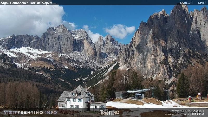 Archiv Foto Webcam Gardeccia-Mulde