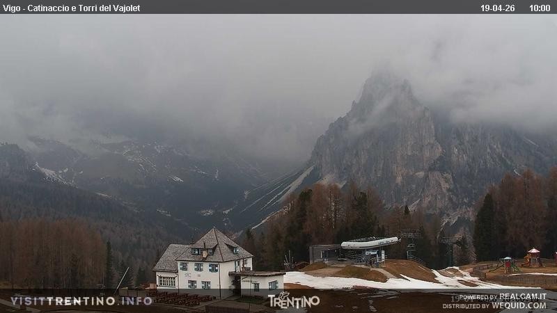 Archiv Foto Webcam Gardeccia-Mulde