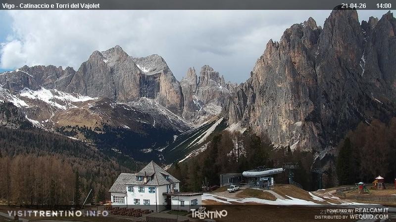 Archiv Foto Webcam Gardeccia-Mulde
