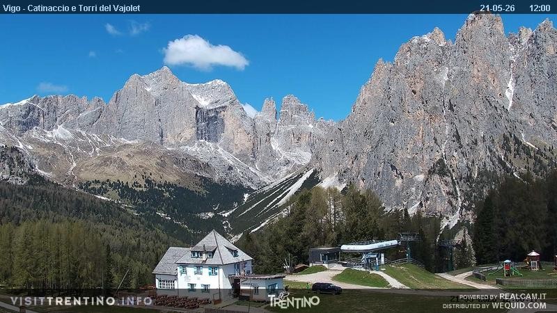 Archiv Foto Webcam Gardeccia-Mulde