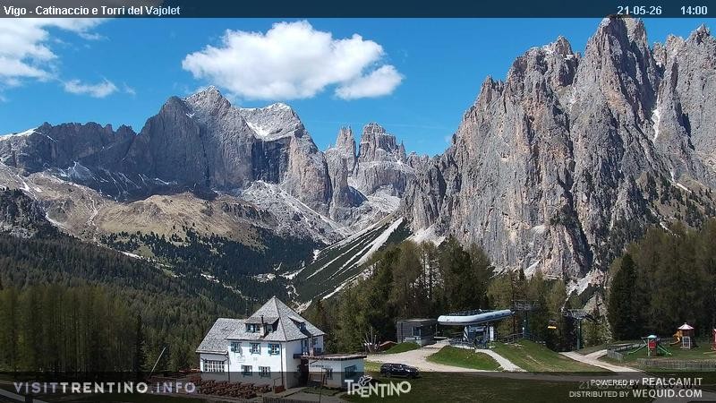 Archiv Foto Webcam Gardeccia-Mulde