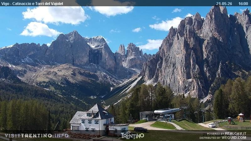 Archiv Foto Webcam Gardeccia-Mulde