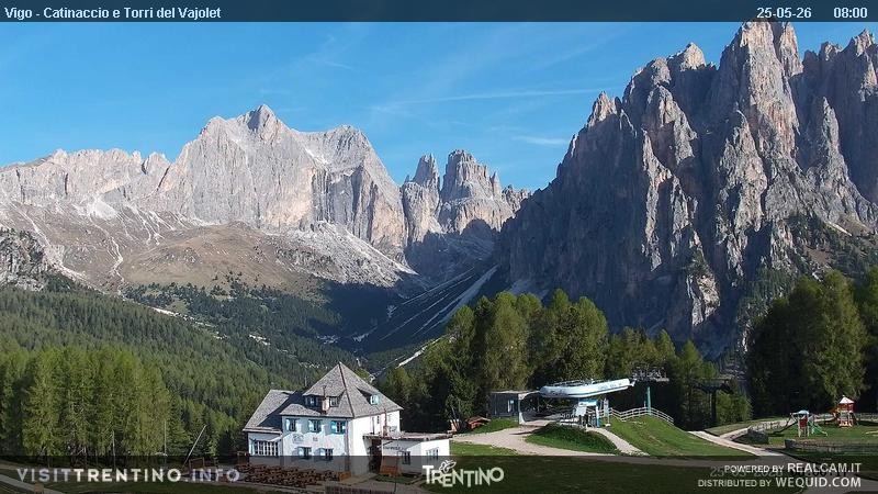 Archiv Foto Webcam Gardeccia-Mulde